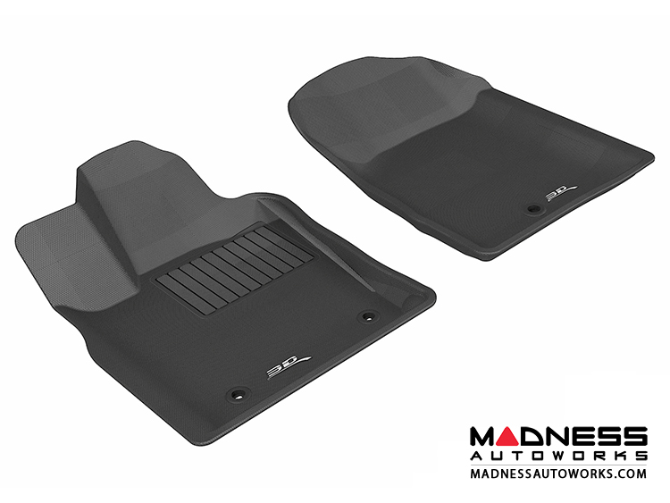 Dodge Durango Floor Mats (Set of 2) - Front - Black by 3D MAXpider